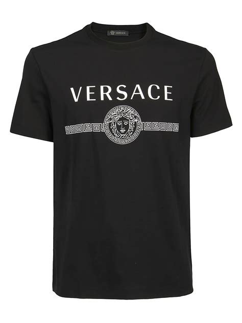 pink and white versace shirt|black and white Versace shirt.